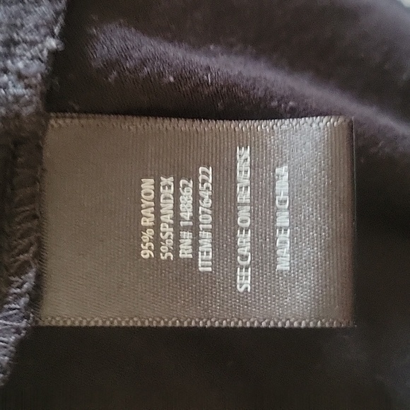 TORRID Solid Black‎ Ponte V-Neck Skater Dress Women's Plus Size 4 Long Casual - Picture 8 of 9